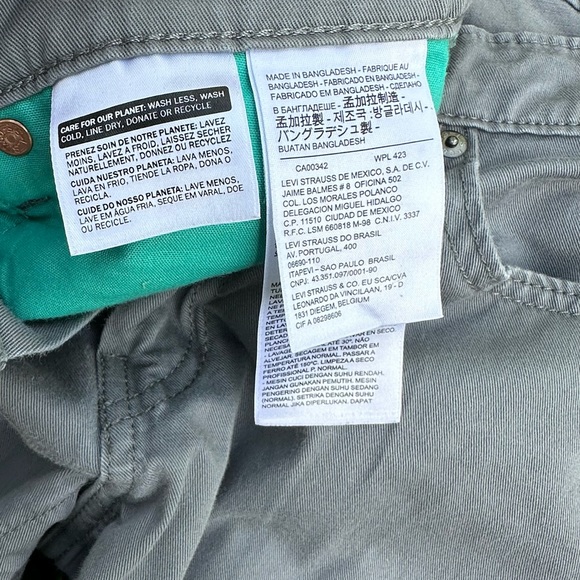 Levi’s jeans gray 511 28/30 like NEW - Picture 3 of 6